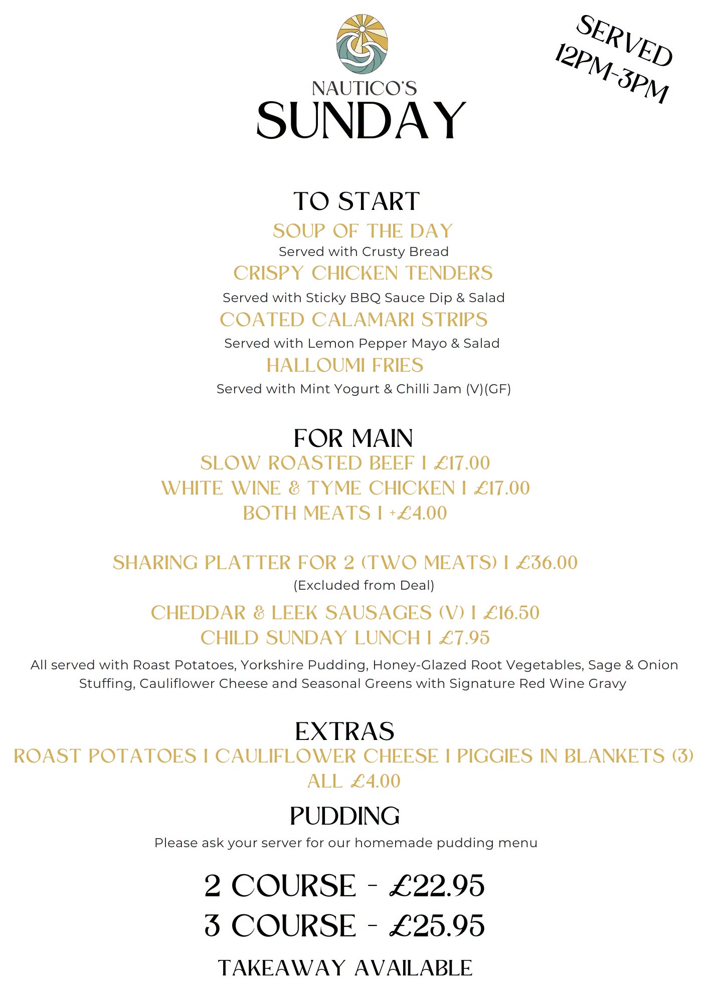 Evening Menu - Page 2